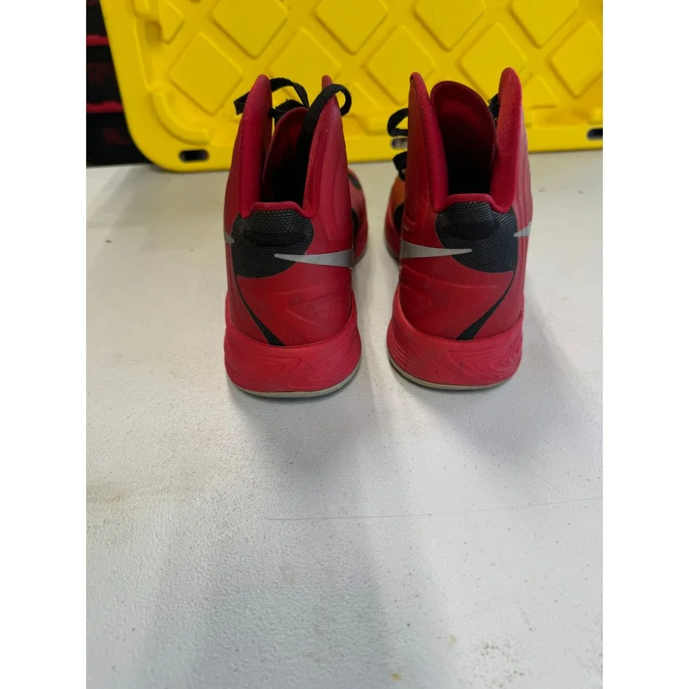 Nike Zoom Hyperfuse 2012 Mens Basketball Shoes Red Black 525022-602 Size 10‎